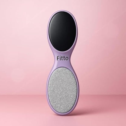 Foot File with Foot Stone Set - Pink Pumice Callus Remover Pedicure Tool for Smooth Heels and Feet