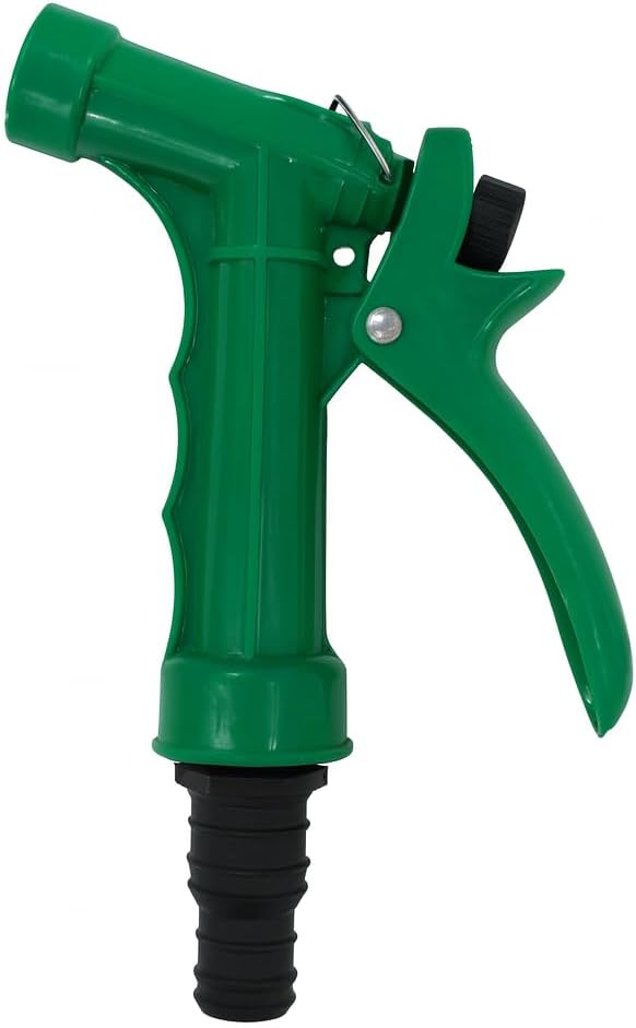 96 Pieces Adjustable Green Garden Hose Nozzles with Trigger Handle