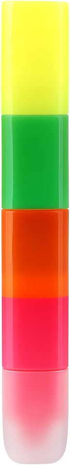 120 Pieces 4 in 1 Highlighters (15cm 4 Colors for Office School and Home Use)