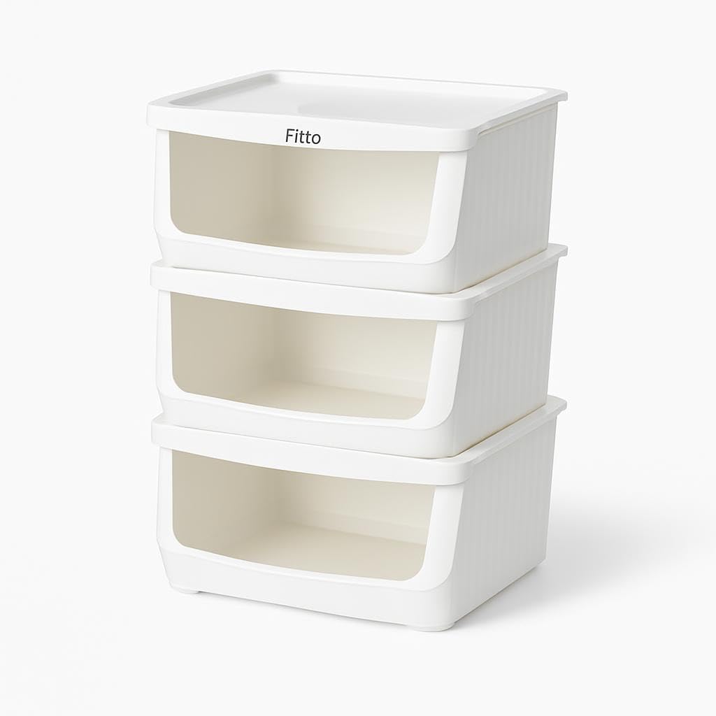 120 Pieces Stackable Underwear Storage Boxes