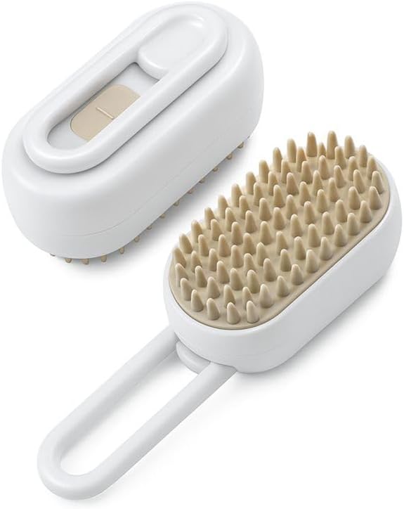 120 Pieces Pet Grooming Brushes (Dual-Sided Design – 10 cm – White/Coffee)
