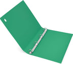 120 Pieces Level File 1 Pieces with 4 Holes (34cm x 25cm – Green for Home and Office Use)