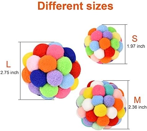240 Pieces Cat Mouse Toys (Assorted Colors 4 pieces set)
