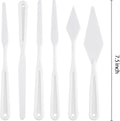 144 Pieces Painting Spatula Set 6 Pieces (190mm x 15mm – Art Palette Knives for Acrylic – Oil – and Watercolor Painting)