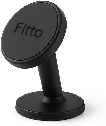 Magnetic Mobile Holder for Car, Black Bracket for Easy Phone Access