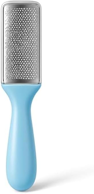 Stainless Steel Foot Filer Blue - Callus Remover Foot Rasp for Pedicure & Foot Care