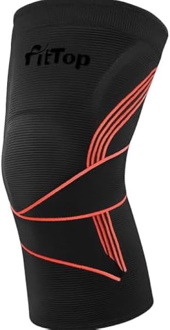 96 Pieces High Elastic Shockproof Non-slip Silicone Knee Support - Black Sports Protective Gears