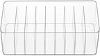 120 Pieces Large Transparent Data Cable Storage Boxes (Adjustable Compartments)