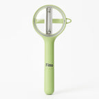 120 Pieces Ergonomic Peeling Knife - Green & Transparents