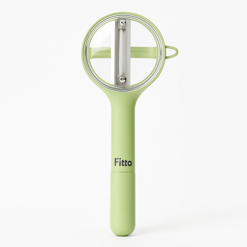 120 Pieces Ergonomic Peeling Knife - Green & Transparents