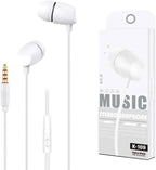 240 Pieces Original HUAWEI Honor Earphone AM115s (Wired Half In-ear – 3.5mm Jack – Microphone Volume Control – For Huawei P10 P20 Lite)