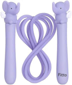 96 Pieces Adjustable Purple Skipping Ropes for Kids - Perfect for Jump Rope Fun and Fitness