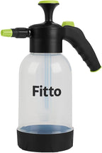 96 Pieces 2 Litre Spray Bottles with Green Trigger and Clear Container
