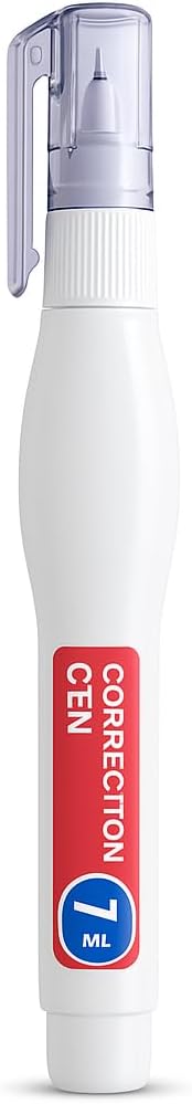 Correction Pen 7ml Liquid Eraser for Office & School Use
