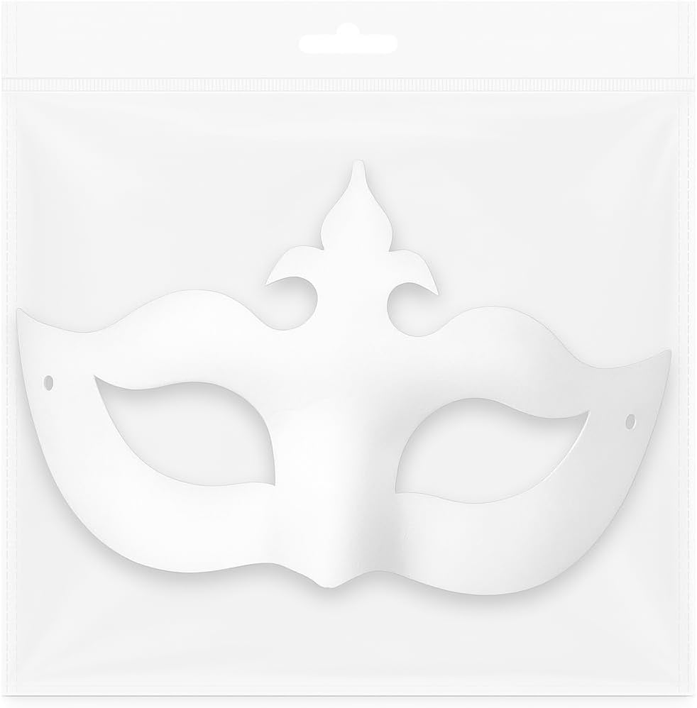 144 Pieces Painting Masks (13cm x 19cm White – Reusable Art Stencil – Crafting Mask for Painting Projects)