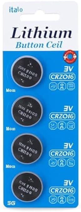 120 Pieces 3V Lithium Button Cell Coin Battery Pack of 5s for Watches (Remotes – Key Fobs – Calculators – CMOS)