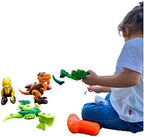 96 Pieces 3 Pieces Dinosaur Surprise Eggs with 3 Take Apart Dinosaur and Screw Drivers