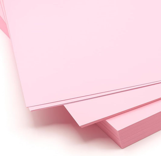 A4 Size Pink Chart Paper for Crafts, School Projects, and Office Use