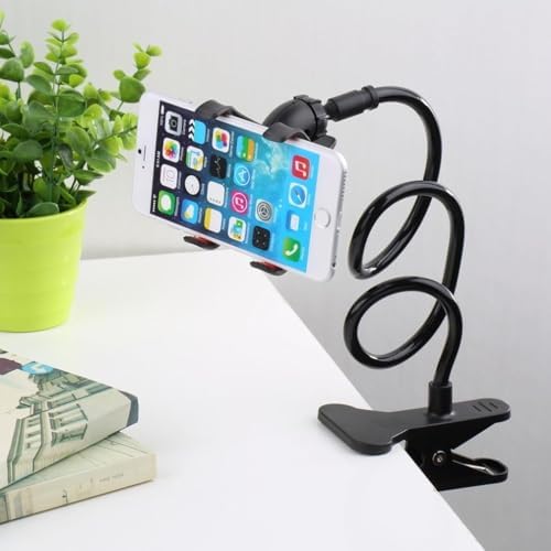 120 Pieces Flexible Mobile Stand Holders (Metal – Video Table – Online Class – Desktop – Foldable – Lazy Bracket – Multi Angle – For Smartphones – Assorted Colors)