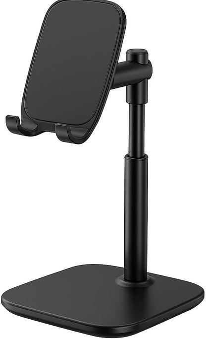 Tablet Stand, Adjustable, Height Angle, Cradle Mount Dock, For iPad, Samsung Tab, 4-13 Devices, Black