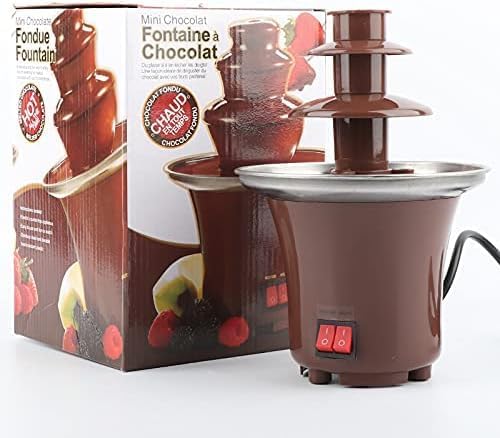 60 Pieces Three Layer Chocolate Fountains (Melting Machine with Heating Function – Chocolate Fondue Tempering Machine for Party & Household Use)