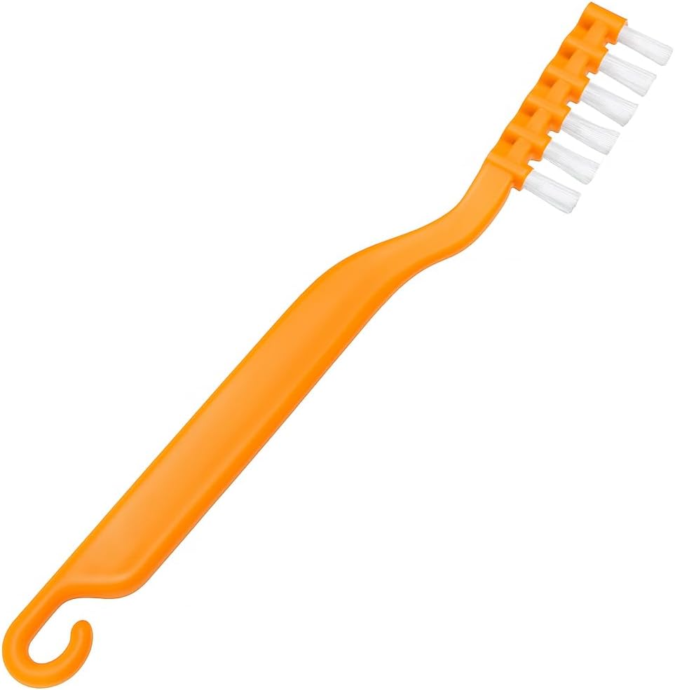 144 Pieces Multifunctional Triangle Gap Brushes (Ergonomic Design – White)