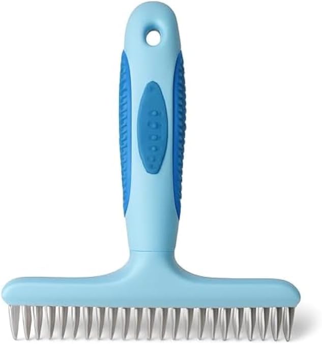 96 Pieces Pet Brushes for Dogs & Cats - Blue Grooming & Deshedding Brush (15.5 x 11 cm - Handheld Hair Remover for Small to Medium Pets)