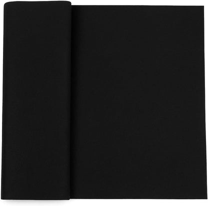 Black Felt Fabric 40cm x 60cm for Crafts, DIY Projects, Sewing, Upholstery
