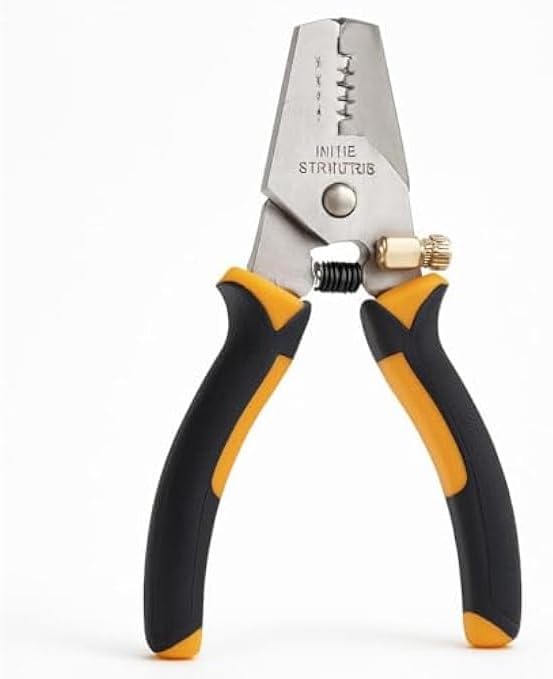 96 Pieces 6-Inch Wire Stripper Pliers (Black Handle - Wire Cutter & Cable Stripping Tool for Electrical and DIY Use)
