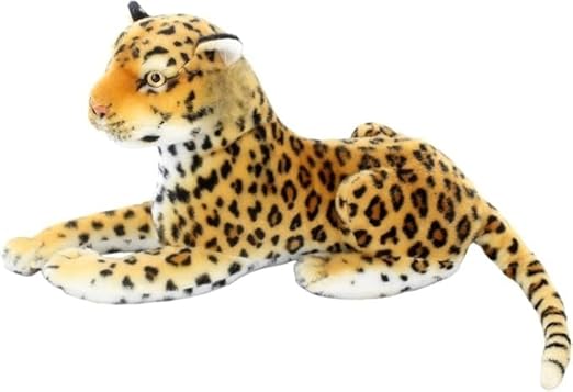 Fitto Plush Toy Leopard - Soft and Cuddly Stuffed Animal for Kids, Perfect Gift for Birthdays and Special Occasions, 15 Inches, Ideal for Playtime and Decoration