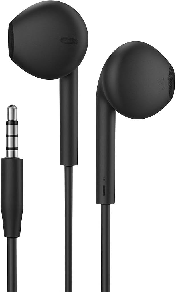 120 Pieces 3.5mm In-Ear Earphones with Microphone and Controller for Android and Computer