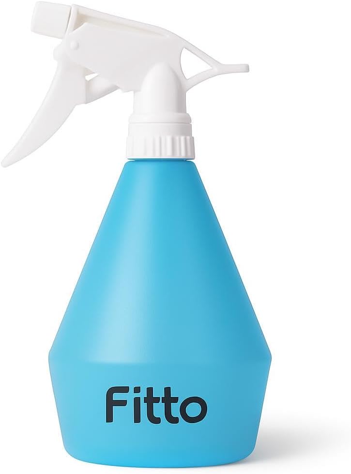 96 Pieces Blue Plastic Spray Bottles (500ml with Trigger Mechanism for Fine Mist Dispensing)