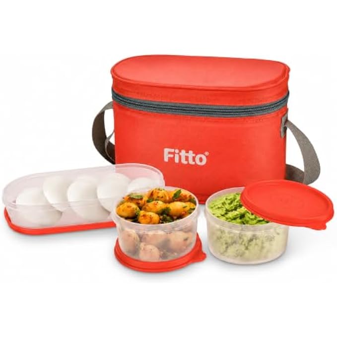 96 Pieces Lunch Box Sets with Insulated Carry Bag (Reusable Food Containers – Compact Meal Storage Set for Office – School – Travel & Outdoor Use)