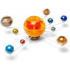72 Pieces Orbiting Solar System Models (9 Planet Tabletop Astronomy Display with Central Sun – Educational STEM Learning Decor)