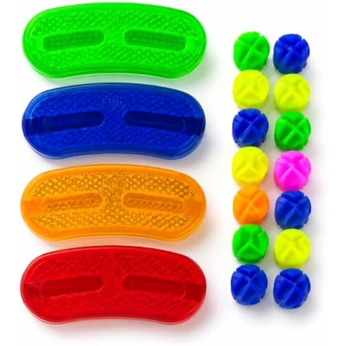 120 Pieces Bicycle Wheel Spoke Reflector Sets (Assorted Colors High-Visibility Clip-On Tire Reflectors for Road – Mountain and Fixed Gear Bikes)
