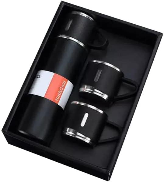 500ML Vacuum Flask Stainless Steel Water Bottle with Gift Box | Insulated Coffee Tumbler for Hot & Cold Drinks | Travel Mug for Office, Home, and Outdoors | Leakproof & Durable