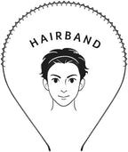 240 Pieces Black Elastic Hair Bands - Soft No-Metal Hair Ties for Women & Girls (Gentle Stretch Ponytail Holder for Bun – Braids & Sports)