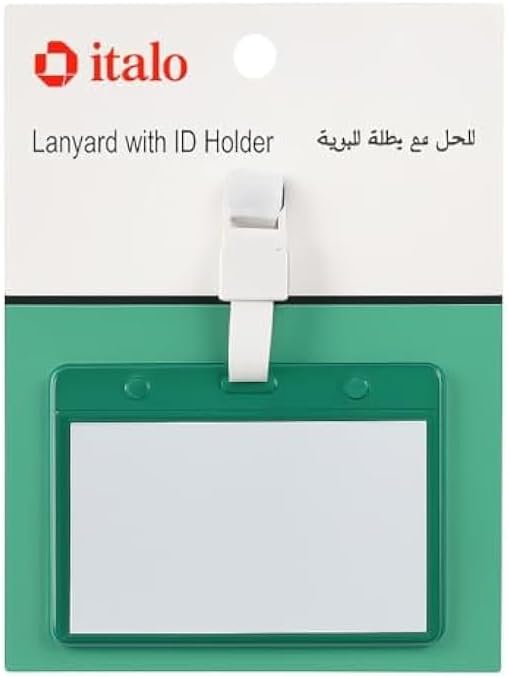 144 Pieces Plastic Business Badge Holders Clear ID Card Holder Sleeve Horizontal Vertical PVC Name Pass Holders for Employee Conference