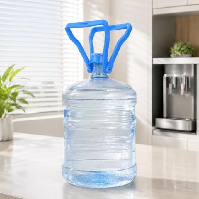120 Pieces Water Bottle Handles (Ergonomic Carry Handle for 3 & 5 Gallon Water Bottles – Durable Neck Clamp Lifter for Easy Carrying)
