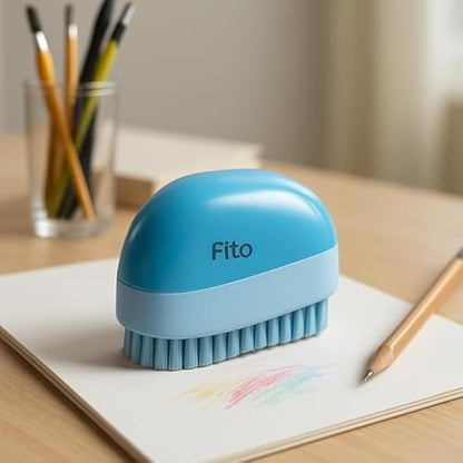 2-in-1 Cleaning Gel with Brush & Cleaner Spray - Reusable Dust Cleaning Putty for Keyboard, Phone, Laptop, Car, Camera & Electronics