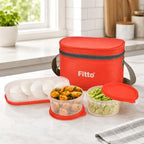 96 Pieces Lunch Box Sets with Insulated Carry Bag (Reusable Food Containers – Compact Meal Storage Set for Office – School – Travel & Outdoor Use)