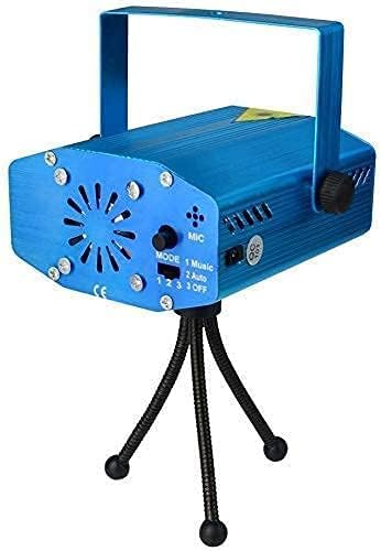 72 Pieces Mini LED Laser Projector - Disco Decoratives for Parties (Sound Activated – Multi-Color Stage Light for Birthday – Diwali – Navratri – Wedding & Events)