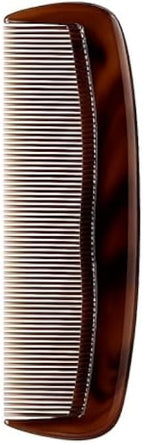 144 Pieces Brown Double-Sided Plastic Hair Combs with Rounded Teeth (Wide & Fine Tooth Sections for Detangling – Styling and Scalp Massage)