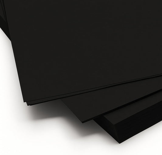 A4 Size Black Chart Paper for Arts and Crafts, School Projects, Office Use, 1 PC