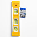 96 Pieces Yellow Spirit Level Bubble Level Torpedo Magnetic Levels for Carpentry DIY Measuring Tool