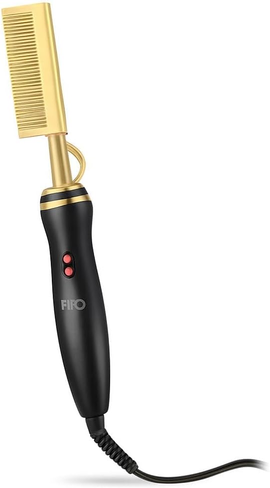 96 Pieces Adjustable Wet and Dry Electric Heating Combs for Frizz-Free Hair