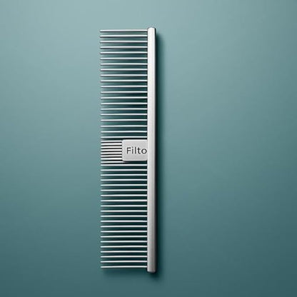 Pet Grooming Comb Long 19x4cm No Handle Stainless Steel Fur Deshedding Dematting Comb for Dogs Cats