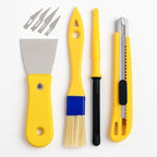 96 Pieces Model Making Tool Sets with Brush (Scalpel – Putty Knives & Mini Screwdriver for Hobby – Craft – DIY)