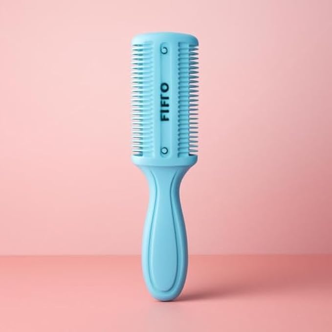 120 Pieces Hair Thinning Comb Blue - Professional Thinning Combs for Men & Women (Barber Texturizing Comb for Haircut & Styling)