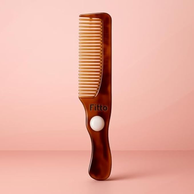 120 Pieces Plastic Hair Combs (20cm - Brown Lightweight Durable Styling Comb for Men & Women Portable Grooming Comb)